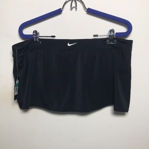New Nike black 16 swim skirt swimsuit bikini bottoms